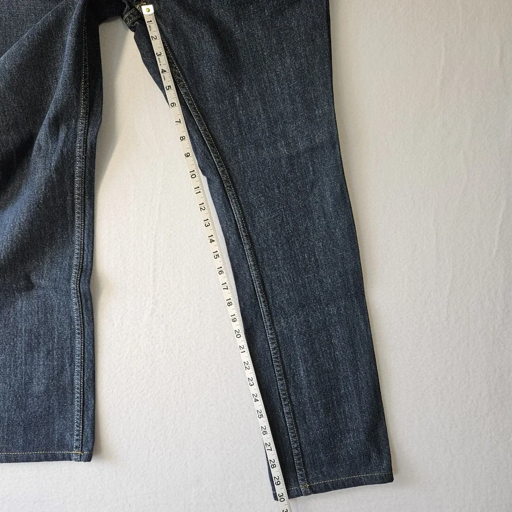 Levi's Men's 559 Blue Denim Jeans Relaxed Straight Leg Fit Size 36X34 Zipper